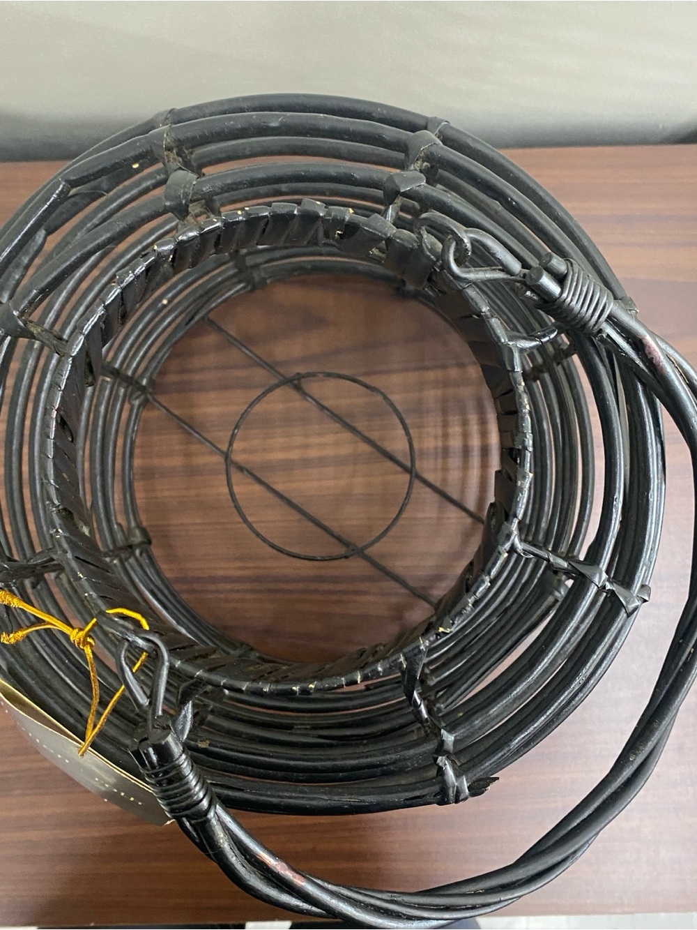 Allen + Roth Woven Rattan Lantern Holder - Picture 3 of 6
